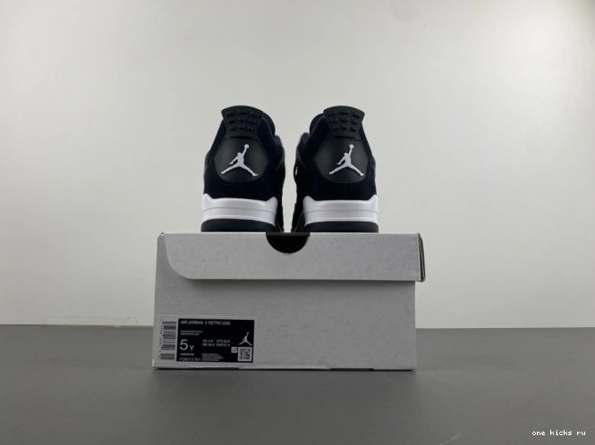 Chep Onekick Thunder Air Jordan FQ8213-001 4 White Retro 0704